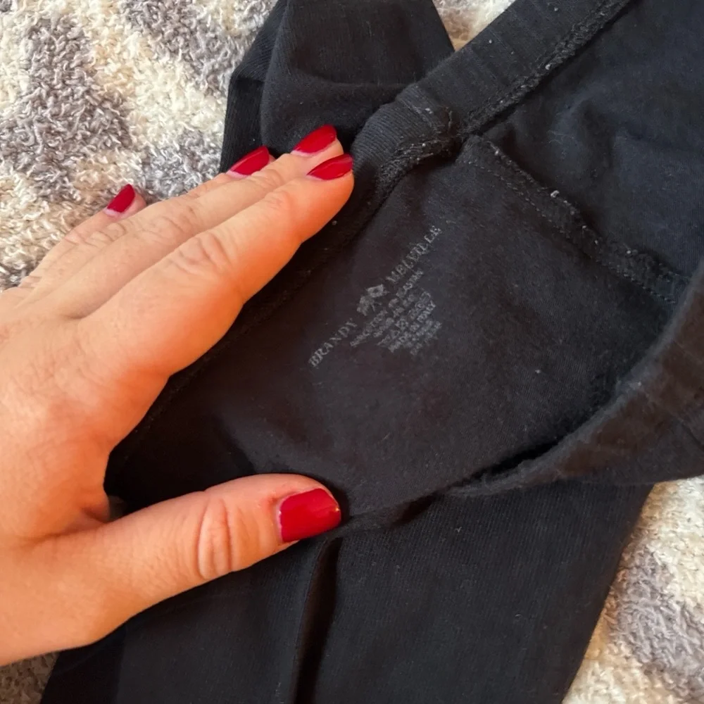 Brandy Melville Black Yoga Pants - Picture 2 of 2